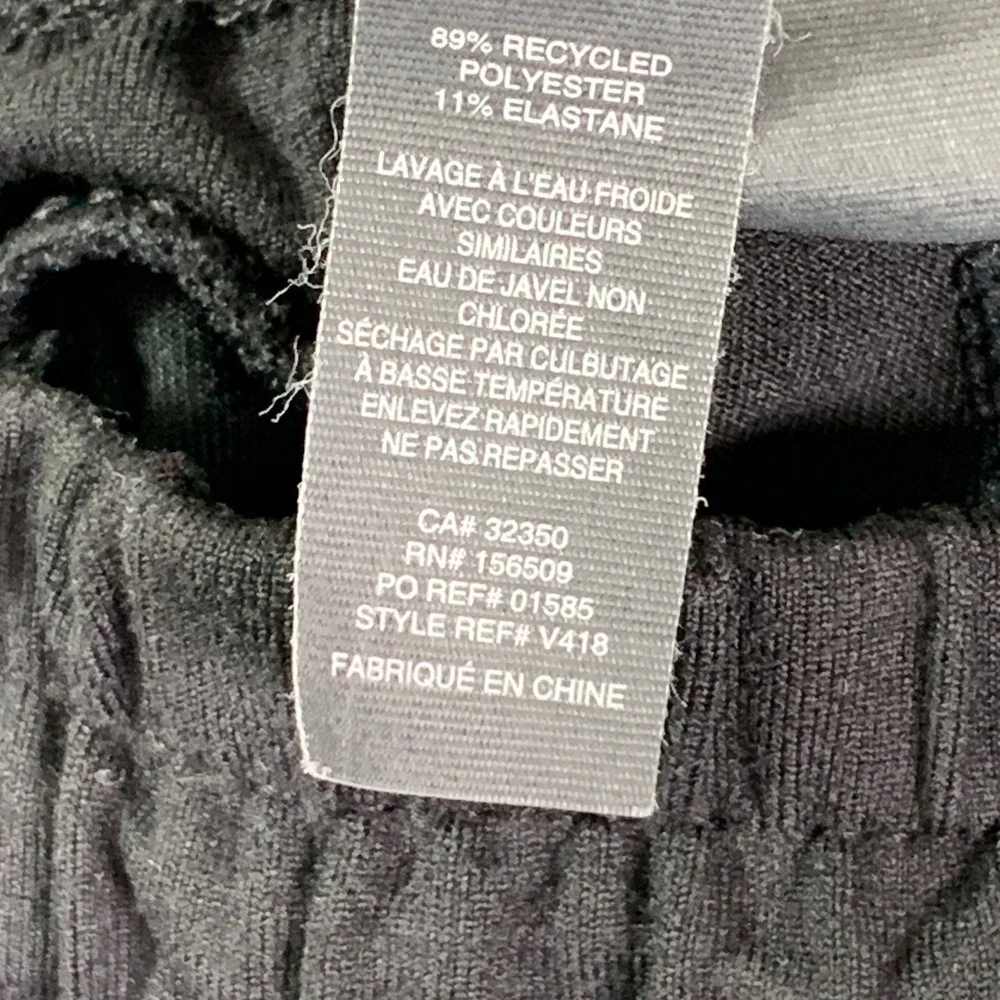 Vuori Ponto Performance Sweatpants Men Medium Black Stretch Athleisure V418 - Picture 3 of 9